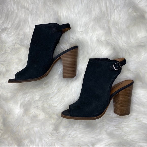 đź–¤SALE: price dropđź–¤Lucky Brand peep toe heels - Picture 2 of 7
